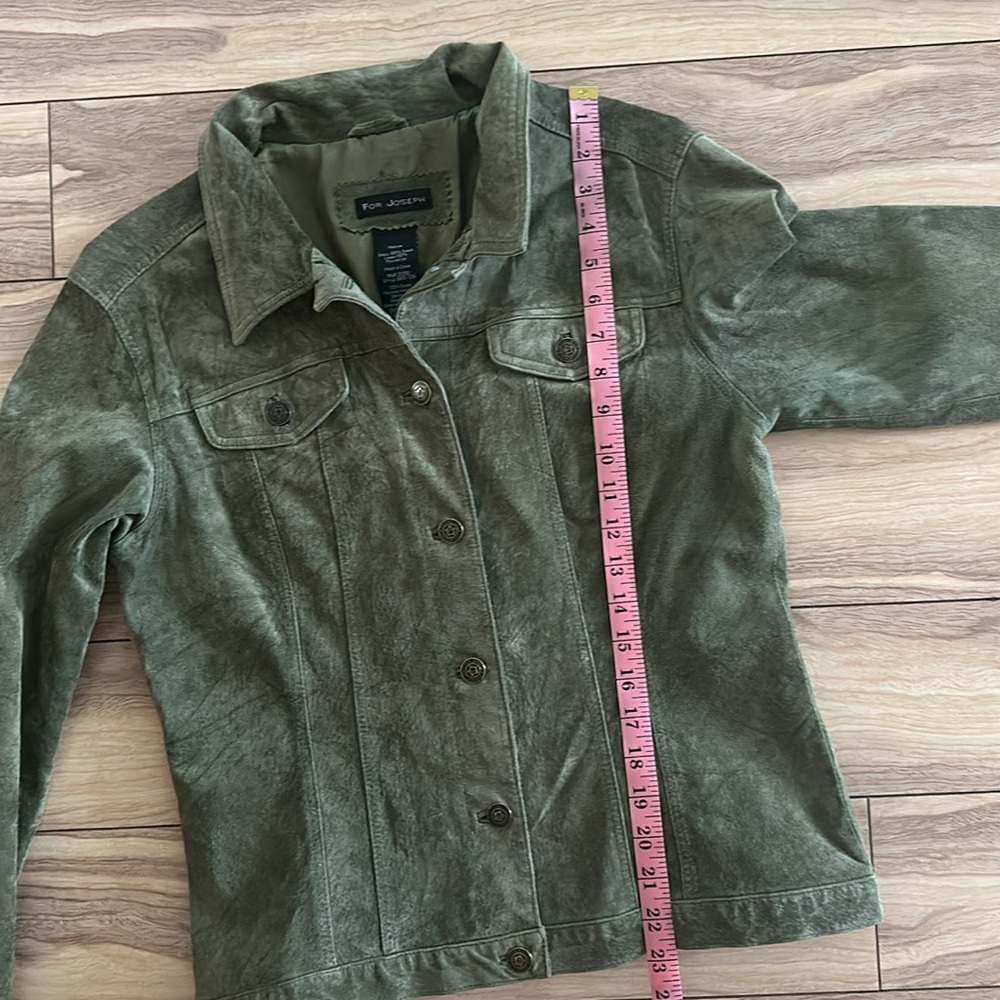 For Joseph Green Suede Jacket - Picture 11 of 11